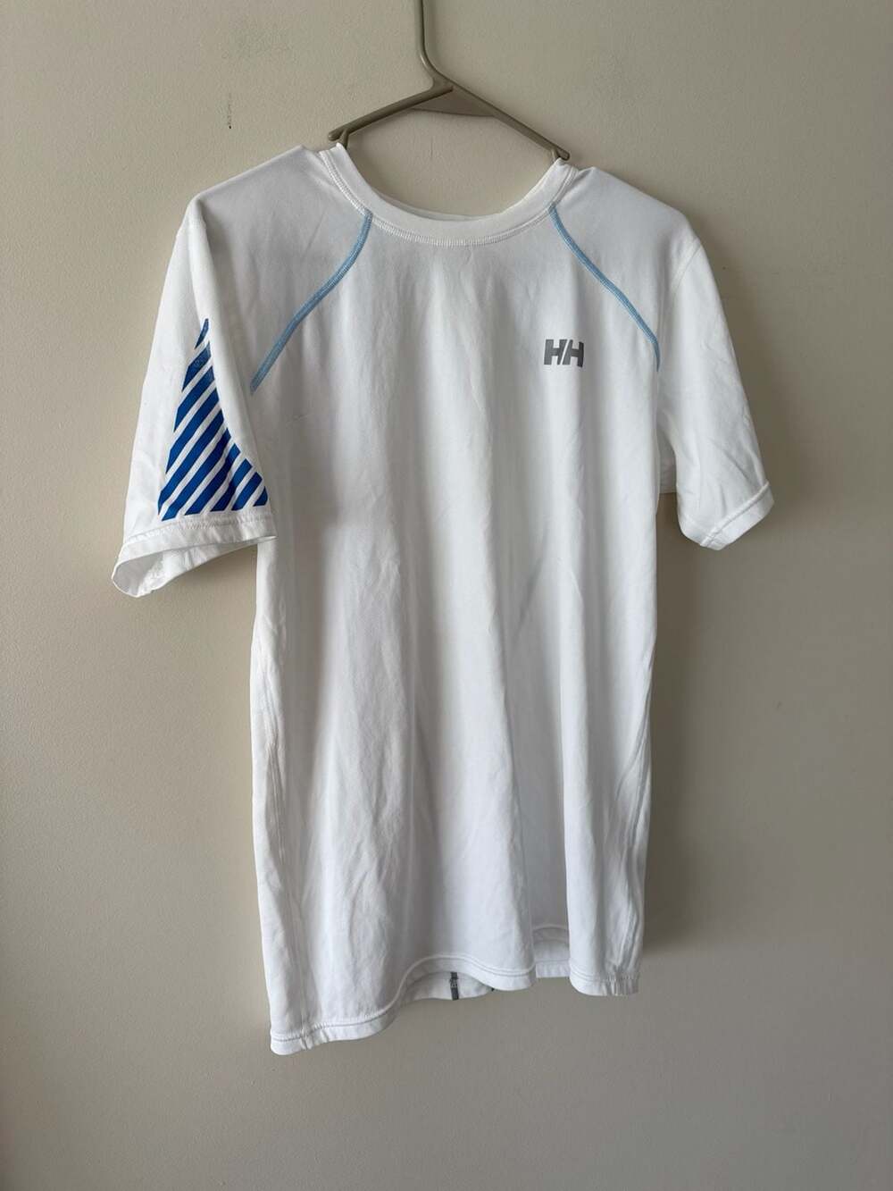 Mens Cycling Pace Jersey Helly Hansen White - Large